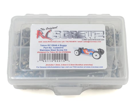 RC Screwz EB48.4 Buggy Stainless Steel Screw Kit