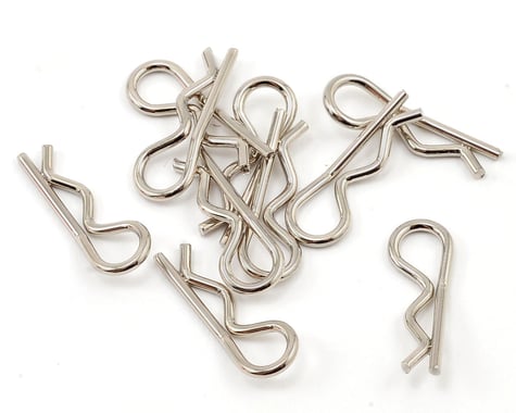 Radient 1/10 Body Clips (Silver) (10)