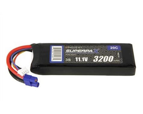 Radient 3S 20C LiPo Battery w/EC3 Connector (11.1V/3200mAh)