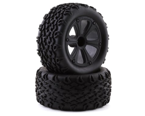 Redcat Blackout Pre-Mounted Tires (2)