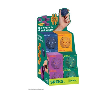 Speks Geode Magnetic Fidget Sphere, Assorted Styles for ages 14+