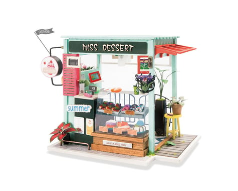 Robotime Rolife Miniature Dollhouse-Wooden Mini House Set - Dessert Shop
