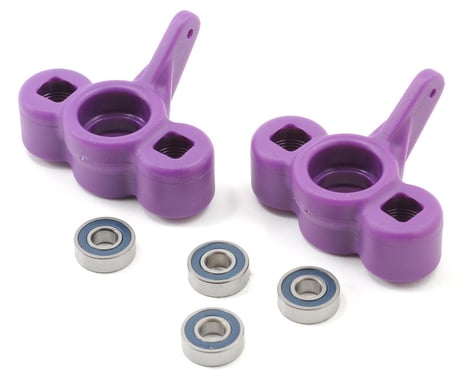 RPM Steering Knuckles w/Oversize Ball Bearings (Purple) (2)