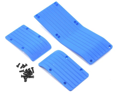 RPM 3-Piece Skid Plate Set (Blue) (T-Maxx #4908 & E-Maxx #3905)
