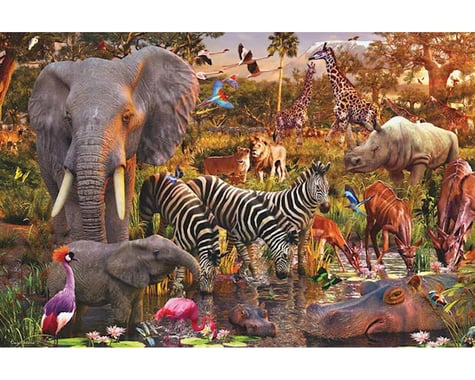 Ravensburger Usa  African Animals 3000Pc Puzzle