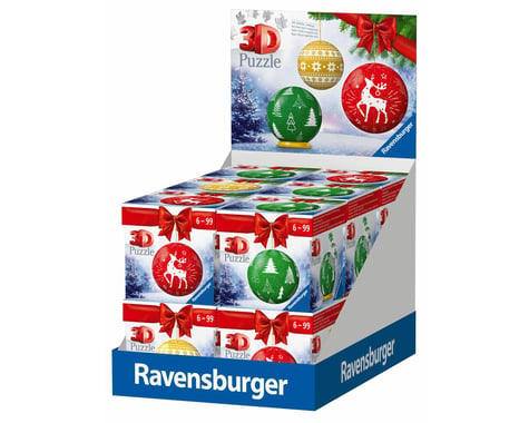 Ravensburger 3D Puzzle Christmas Ornaments, Assorted Styles