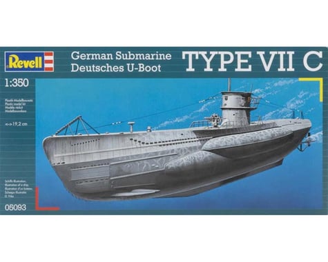 Revell Germany  1/350 U-Boat Type Viic German Submarine