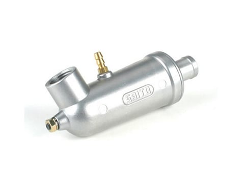Saito Engines 12mm Revised Cast Muffler (65-82a)