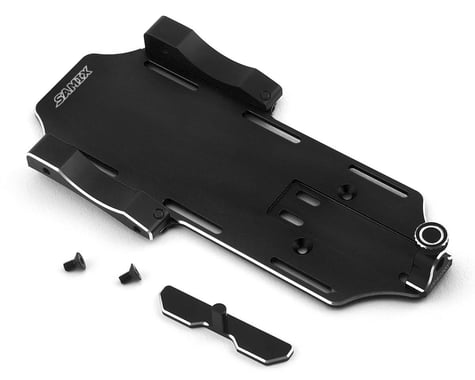 Samix SCX10 II Aluminum Forward Adjustable Battery Tray Kit (Black)