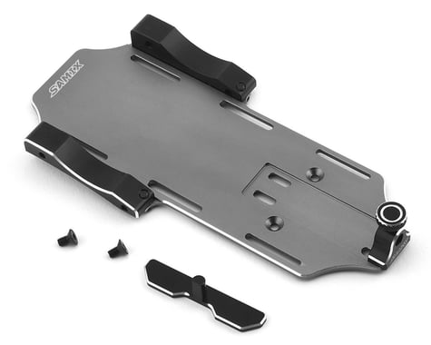 Samix SCX10 II Aluminum Forward Adjustable Battery Tray Kit (Grey)