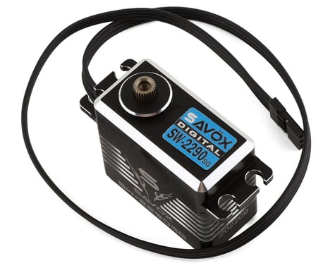 Savox SW2290-SG Waterproof Premium Brushless Digital Servo (Black)