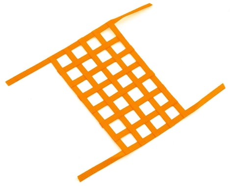 Sideways RC Scale Drift Window Net (Orange) (Large)