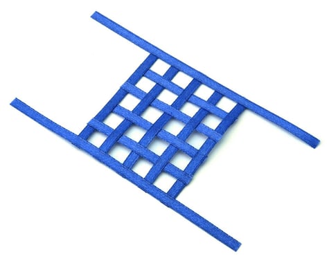 Sideways RC Scale Drift Window Net (Blue) (Small)