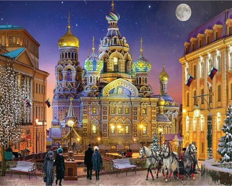Springbok Puzzles 1000PUZ RUSSIAN CHRISTMAS