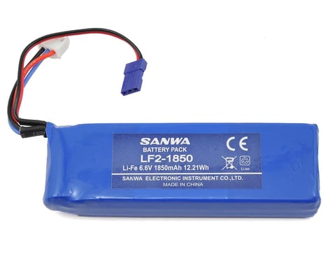 Sanwa/Airtronics LF2-1850 2S LiFe Transmitter Battery (6.6V/1850mAh) (MT4, M12)