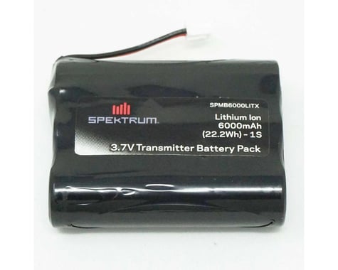 Spektrum RC iX12/NX6/NX8 1S Transmitter Battery w/XH-1S Connector (3.7V/6000mAh)