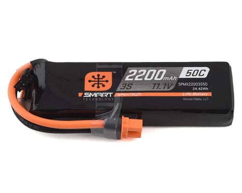 Spektrum RC 3S Smart LiPo Battery Pack w/IC3 Connector (11.1V/2200mAh)