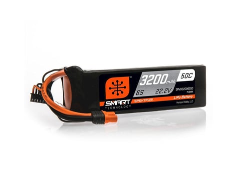 Spektrum RC 6S Smart 50C LiPo Battery Pack w/IC5 Connector (22.2V/3200mAh)