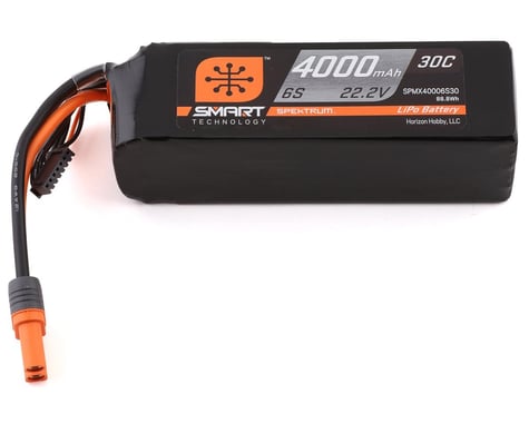 Spektrum RC 6S Smart LiPo Battery Pack w/IC5 Connector (22.2V/4000mAh)
