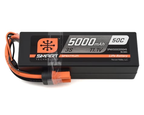 Spektrum RC 3S Smart LiPo Hard Case 50C Battery Pack w/IC5 Connector