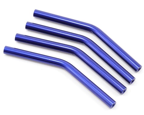 ST Racing Concepts 30 Degree Middle Bend V2 Threaded Aluminum Links (Blue)