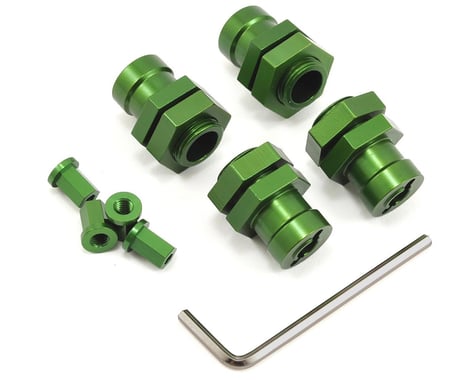 ST Racing Concepts Wraith Aluminum 17mm Hex Conversion Kit (Green)