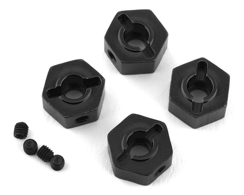 ST Racing Concepts Enduro Brass Hex Adapters (4) (Black)