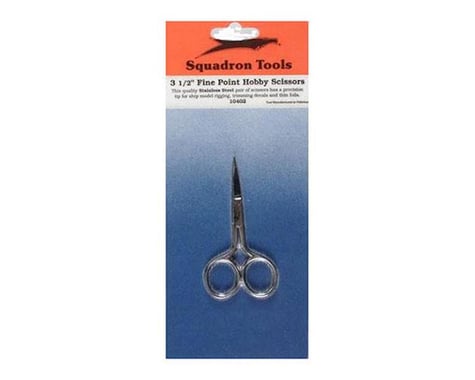 Squadron Products Sm Fine Pt Scissor 3-1/2