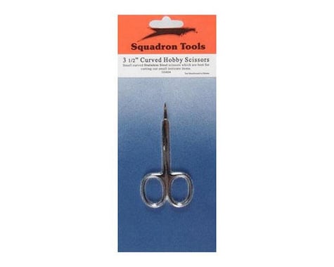 Squadron Products Curved Scissors 3-1/2