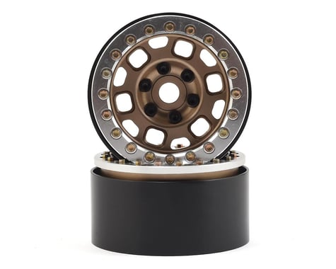 SSD RC 1.9"" Contender Beadlock Wheels (Bronze)