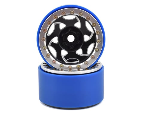 SSD RC 2.2 Champion PL Beadlock Wheels (Black/Silver)