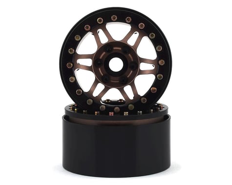 SSD RC 1.9” Prospect Beadlock Wheels (Bronze) (2)
