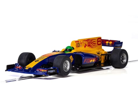 Scalextrics F1 Car - Blue Wings Fraooes