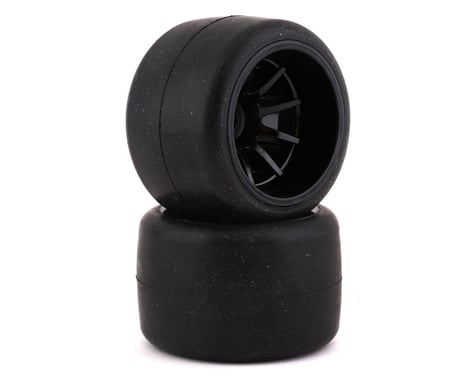 Sweep F1 EXP Pre-Mounted Rear Rubber Tires (Black) (2) (Soft)