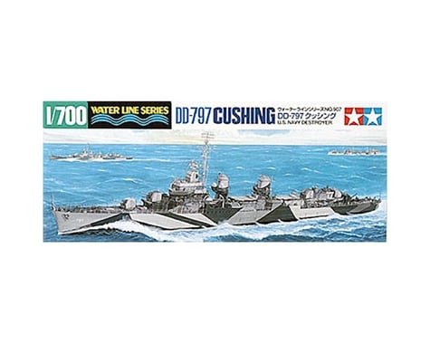 Tamiya 1/700 Scale US Destroyer Cushing