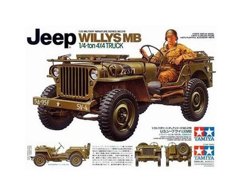 Tamiya 1/35 Jeep Willys MB 1/4 Ton Truck