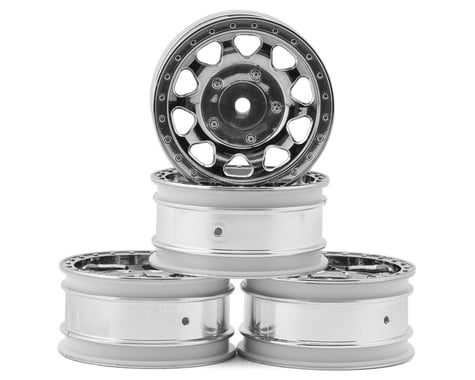 Tamiya Bbx Buggy Wheels (chrome) (4) (front Rear) [tam51715] - Hobbytown