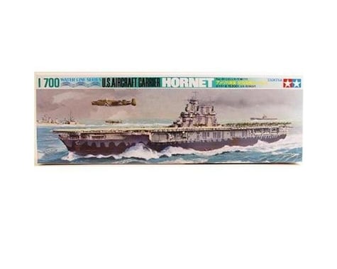 Tamiya 1/700 USS Hornet Aircraft Carrier Model Kit