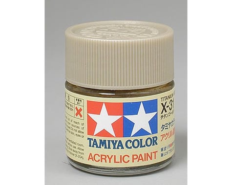 Tamiya X-31 Titanium Gold Mini Acrylic Paint (23ml)