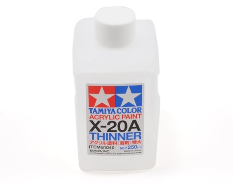 Tamiya X-20A Acrylic/Poly Paint Thinner (250ml)