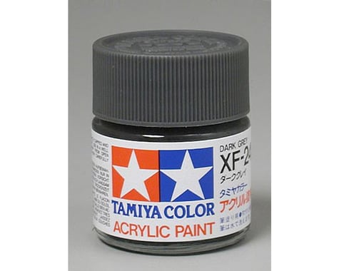 Tamiya XF-24 Flat Dark Grey Acrylic Paint (23ml)