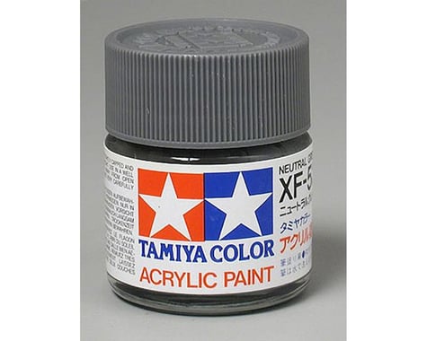 Tamiya XF-53 Flat Neutral Grey Acrylic Paint (23ml)