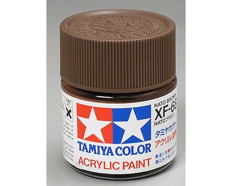 Tamiya XF-68 Flat NATO Brown Acrylic Paint (23ml)