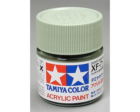 Tamiya Acrylic XF71 Cockpit Green Acrylic Paint (23ml)