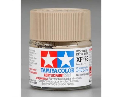 Tamiya XF-78 Flat Wood Deck Tan Acrylic Paint (10ml)