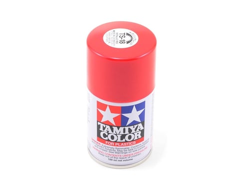 Tamiya TS-18 Metallic Red Lacquer Spray Paint (100ml)