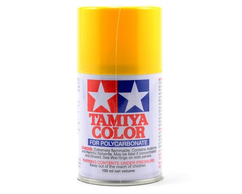 Tamiya PS-6 Yellow Lexan Spray Paint (100ml)