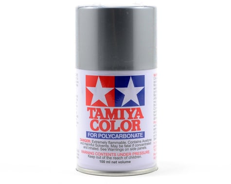 Tamiya PS-12 Silver Lexan Spray Paint (100ml)