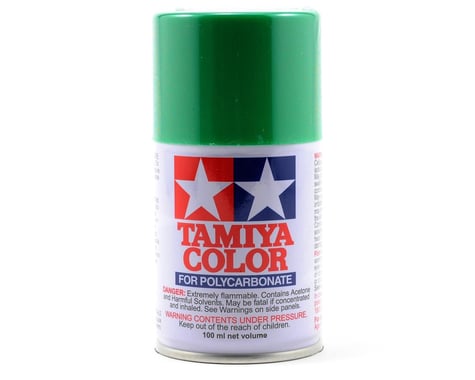 Tamiya PS-25 Bright Green Lexan Spray Paint (100ml)