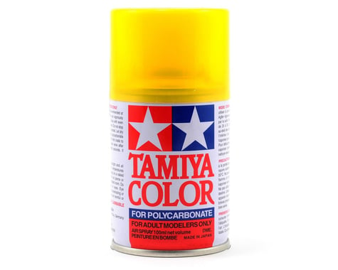 Tamiya PS-42 Translucent Yellow Lexan Spray Paint (100ml)